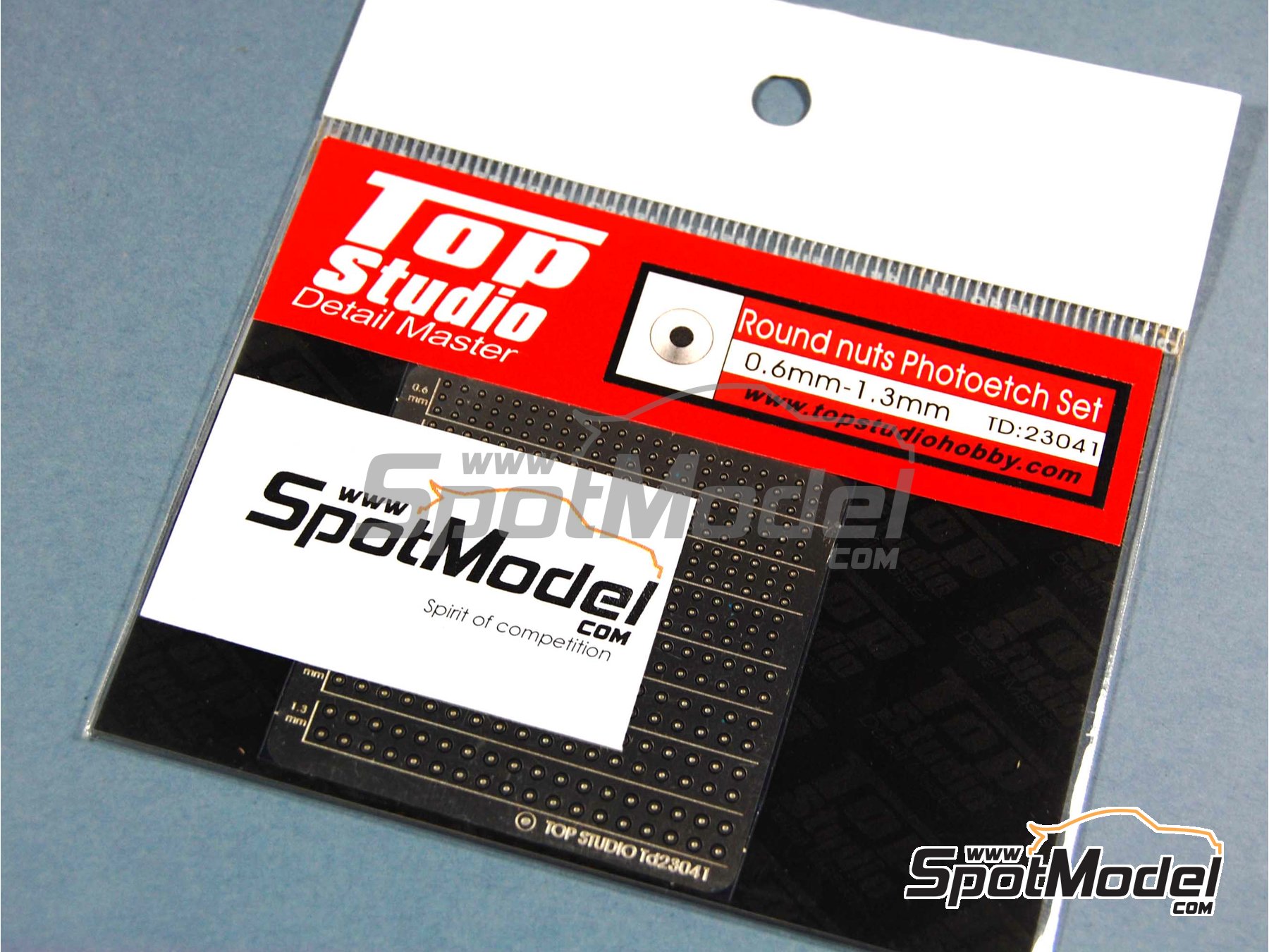 Top Studio TD23041: Nuts - Round nuts 0,6mm to 1,3mm (ref